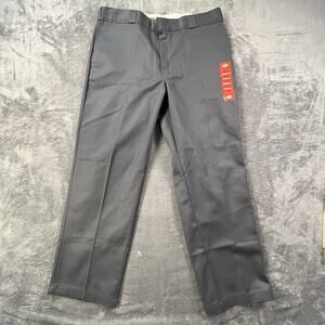 Dickies 874 Pants Mens 40x30 Original Fit Charcoal Work Wear Straight Leg rugged